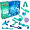 Marble Genius Marble Run Booster Set - 30 Pieces Total (10 Action Pieces Included), Construction Building Blocks Toys for Ages 3 and Above, with Instruction App Access, Add-On Set, Ocean
